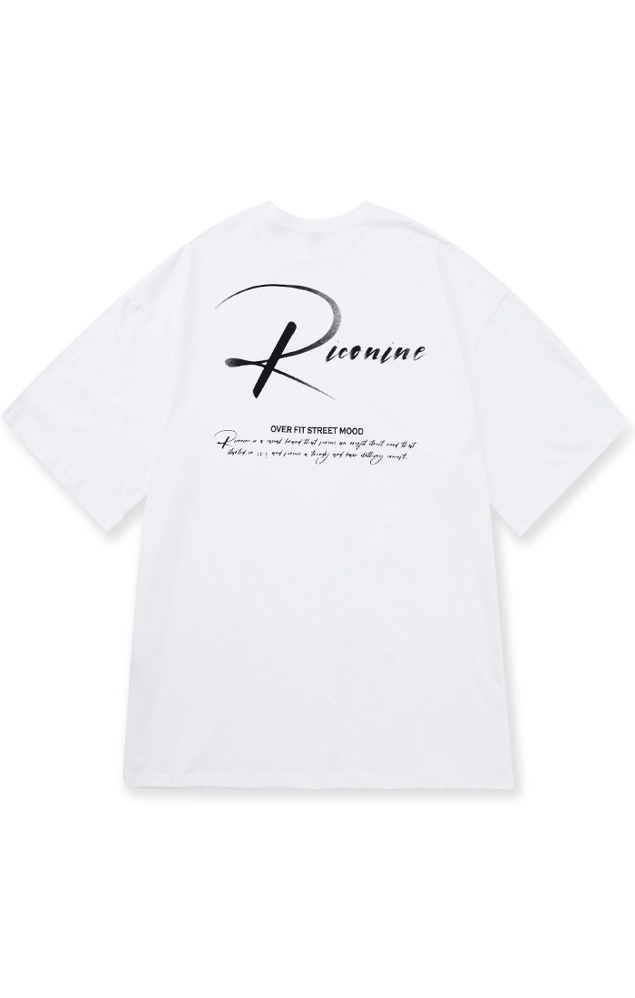Lettering T-shirts_White